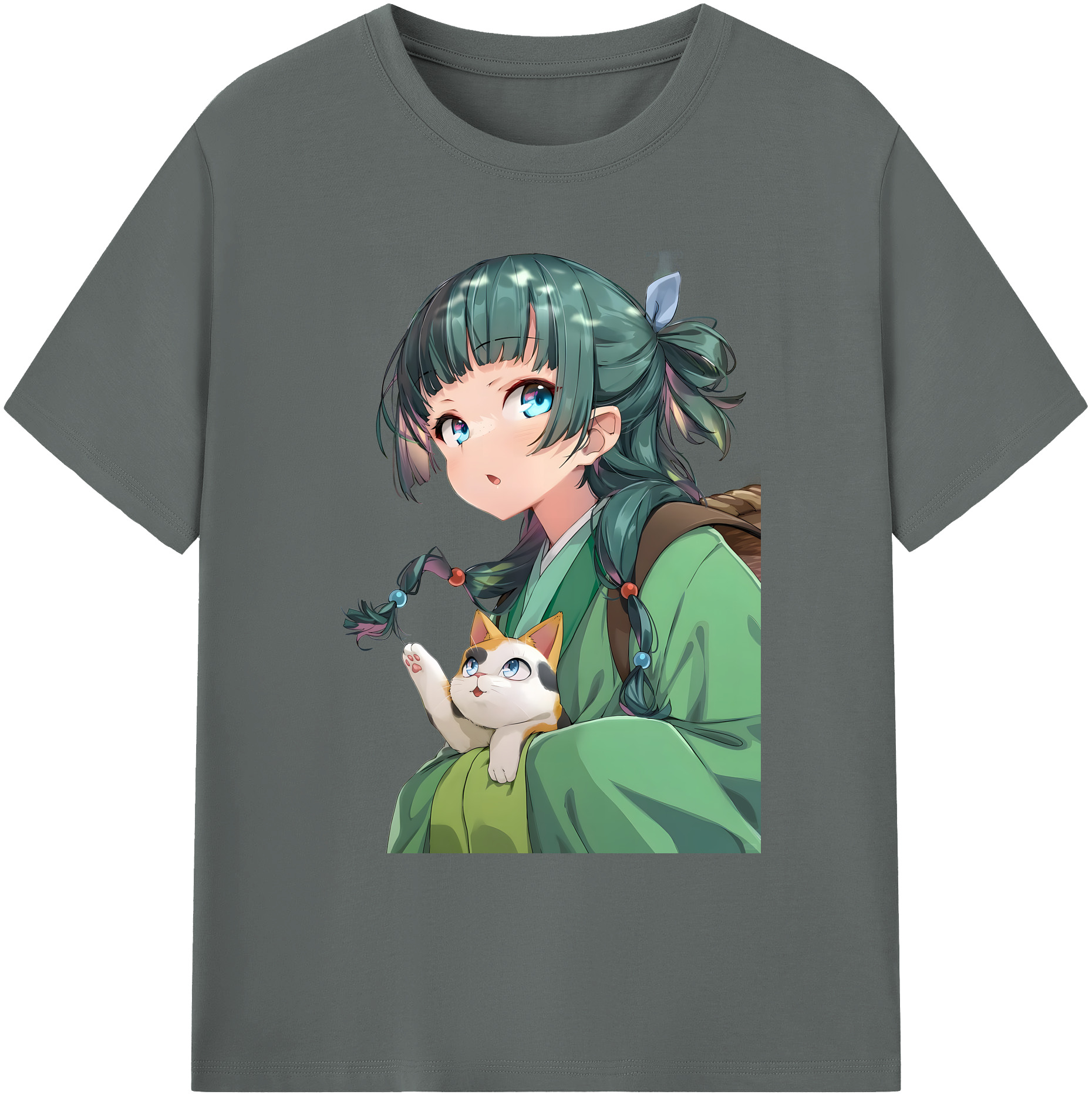 （画像用） 薬屋のひとりごと The Apothecary Diaries 綿100％ メンズ半袖Tシャツ｜肌触りやわらか＆通気性